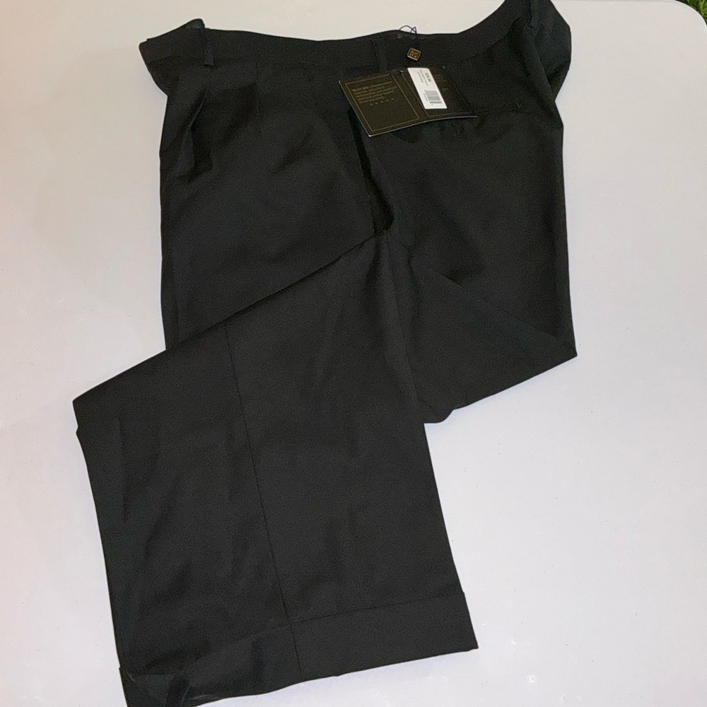 Milano Moda Men’s Dress Pants Black 44/34 - Picture 6 of 16